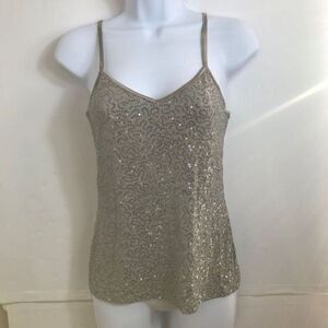 Express silver Tank Top Blouse size XS